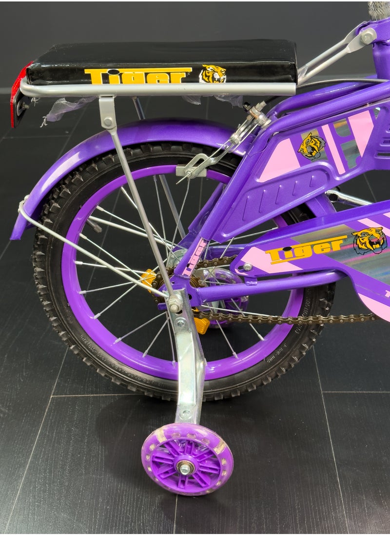 TIGER - TIGER KIDS BIKE SIZE 16 INCHES for children from 4 to 7 years old - Image 1