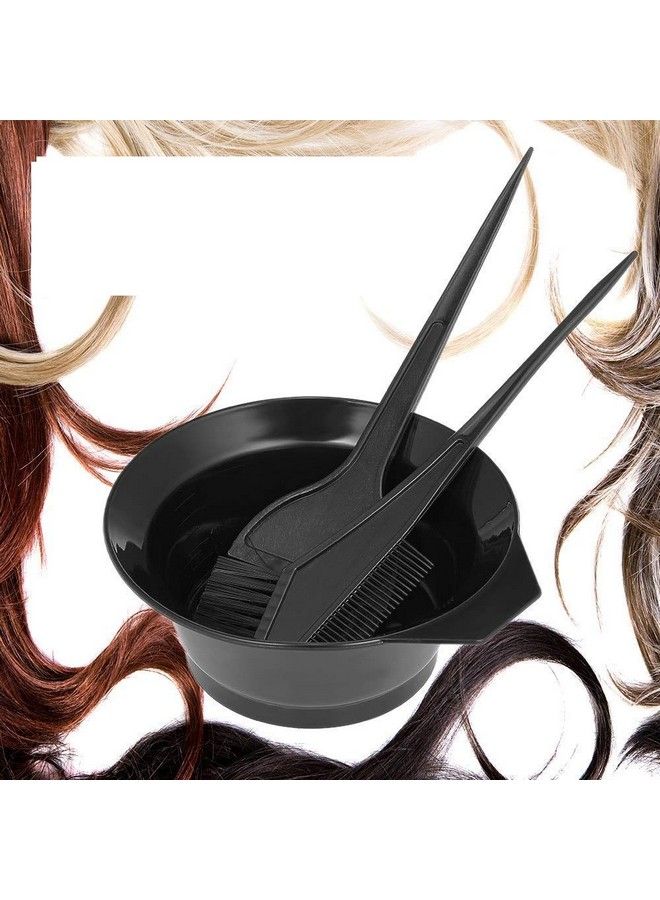 Zebex Hair Colouring Brush Set With Bowl (Black) - Image 4