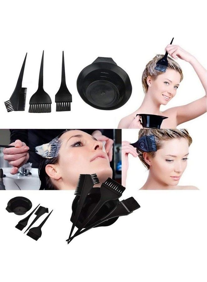 Zebex Hair Colouring Brush Set With Bowl (Black) - Image 3