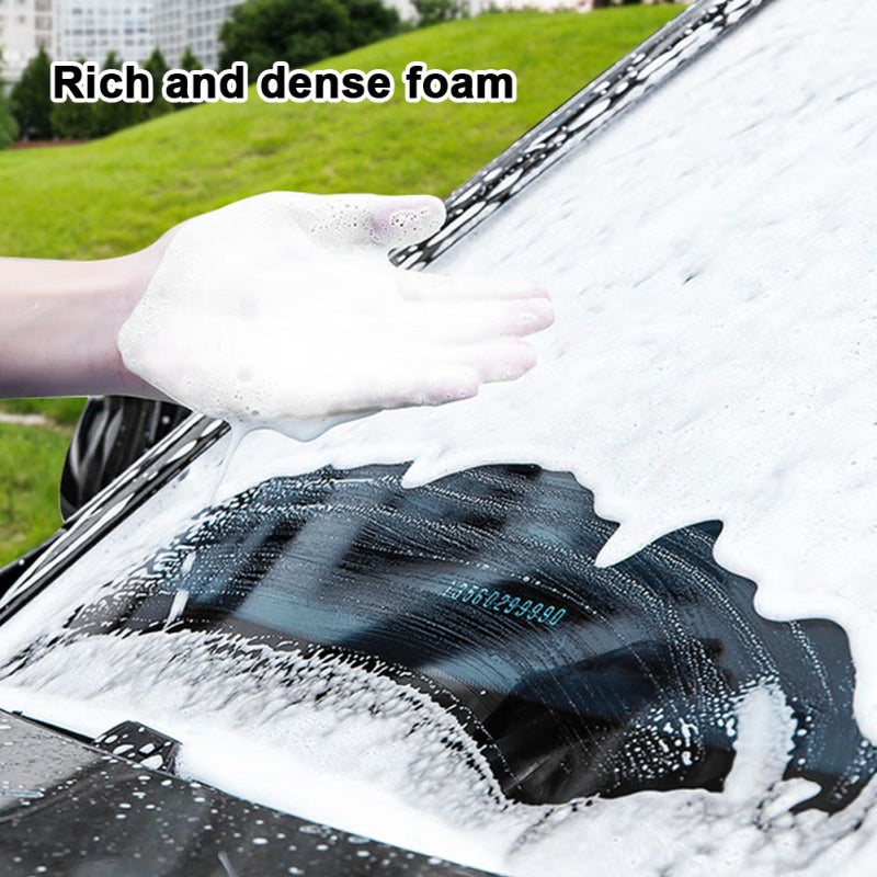 Handheld Foam Sprayer Type B: Upgraded Pressurized Foaming - Fan Shaped Spraying Foam Maker for Car Washing, Garden Watering - Image 2