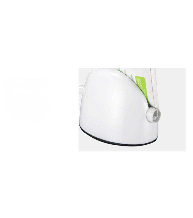 White 2pcs Toothpaste Squeezer Round Clip Minimalist Design For Easy Bathroom Use - Image 5