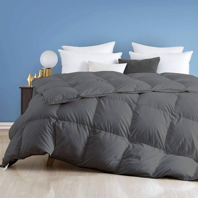 600 GSM HOTEL QUALITYDOWN ALTERNATIVE MICROFIBER COMFORTER FOR HEAVY WINTER QUEEN SIZE COMFORTERBLANKETRAJAI 90 X 90 INCHES228CM X 228CM COMFORTER QUEEN SIZEDARK GREY