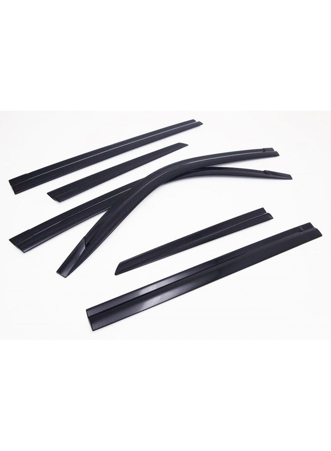 Generic Window protectors and rain guards for Toyota Land Cruiser 2008 2009 2010 2011 2012 2013 2014 2015 2016 2017 2018 2019 2020 2021  - Image 2