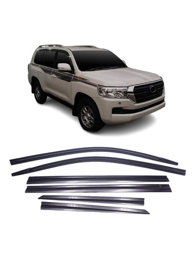 Generic Window protectors and rain guards for Toyota Land Cruiser 2008 2009 2010 2011 2012 2013 2014 2015 2016 2017 2018 2019 2020 2021  - Image 1