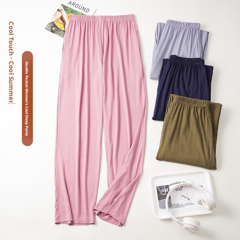 Women's Comfortable Rayon Lounge Pants (Plus Size) - Image 1
