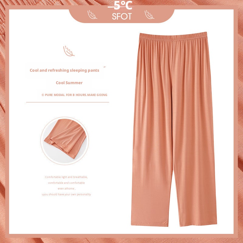 Women's Comfortable Rayon Lounge Pants (Plus Size) - Image 5