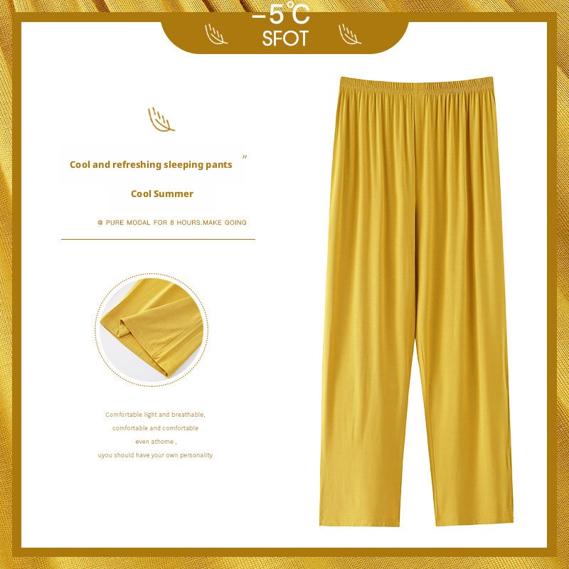 Women's Comfortable Rayon Lounge Pants (Plus Size) - Image 4