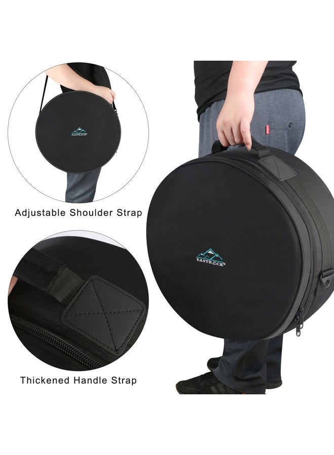 EASTROCK 14" x6.5" Snare Drum Bag, Snare Drum Cases 15 mm Thick Padding for Your Drum Protection (14 * 6.5" Snare) - Image 5