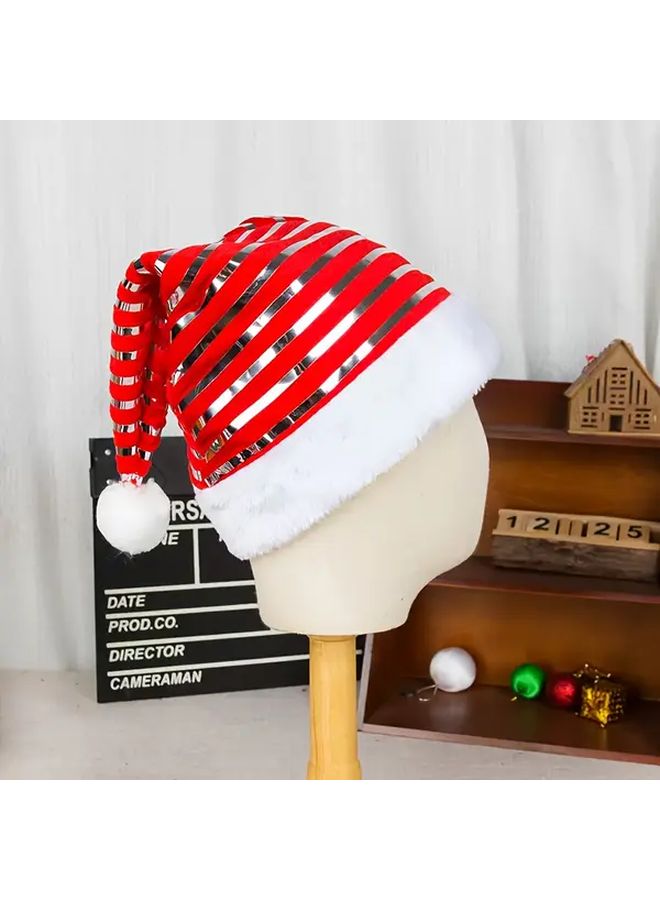 Green Santa Claus Hat Festive Christmas Decoration Fabric Featherless Home Kitchen Holiday Gift - Image 5