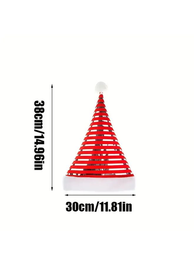 Green Santa Claus Hat Festive Christmas Decoration Fabric Featherless Home Kitchen Holiday Gift - Image 4