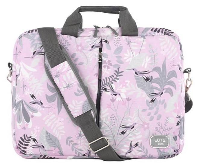 Elite Colorful 15.6" Laptop Bag Elite – Soft Velvet Interior, Shoulder Strap & Large Front Pocket - Image 1