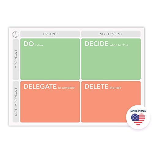 DAILY RITMO Large Eisenhower Matrix Sticky Notes, 50 pages, 8x6” by DAILY RITMO - Image 3