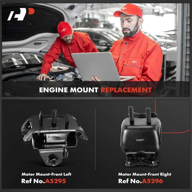 A-Premium Engine Motor Mount Kit for Ford and Lincoln - Image 2