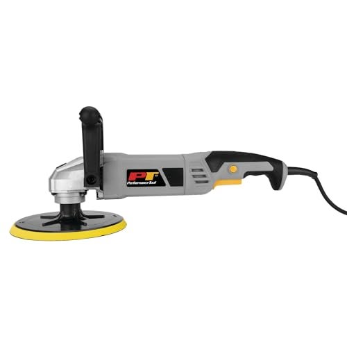 Performance Tool W50084 10 Amp Variable Speed Polisher with D-Handle and Accessories for Professional Results - Image 2