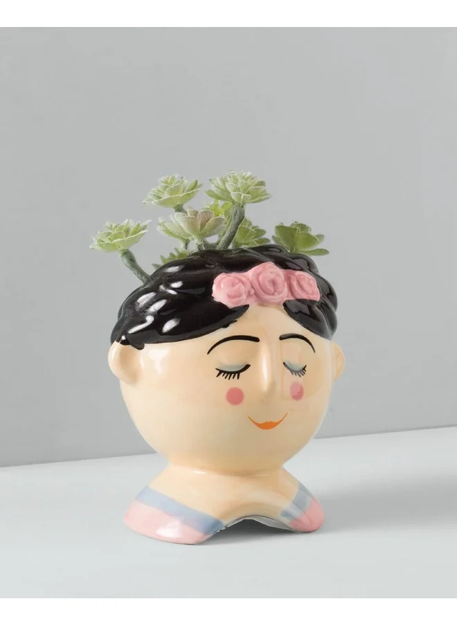 Chumbak Vintage Doll Face Planter