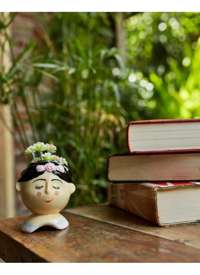 Chumbak Vintage Doll Face Planter