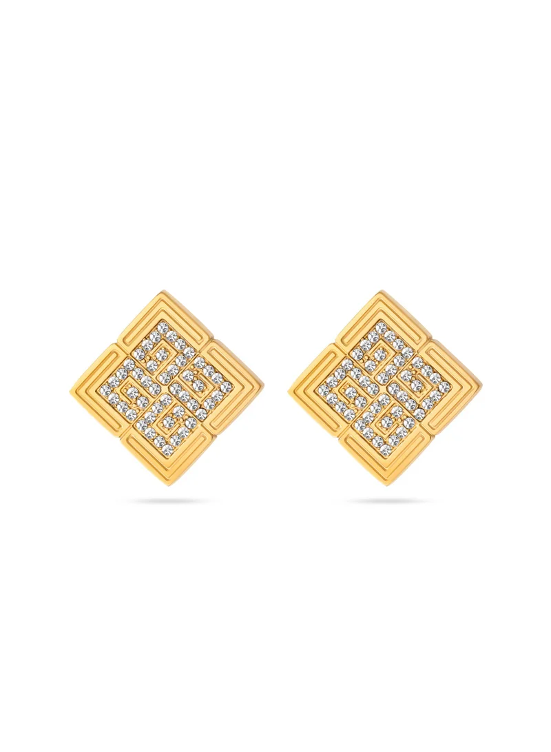 Guy Laroche Vivienne Gold Plated Earring for Women