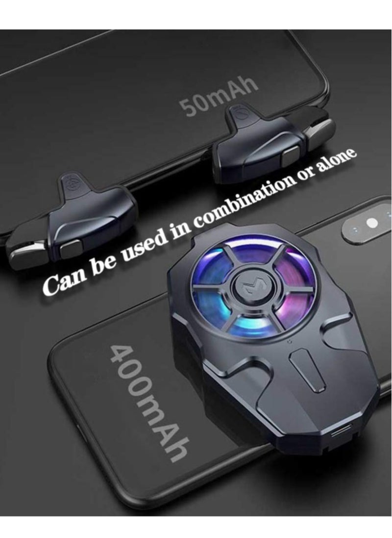 Memo AK03 For PUBG Mobile Controller Phone Fan Cooler Gamepad Joystick Trigger Control For iOS And Android  - Image 3