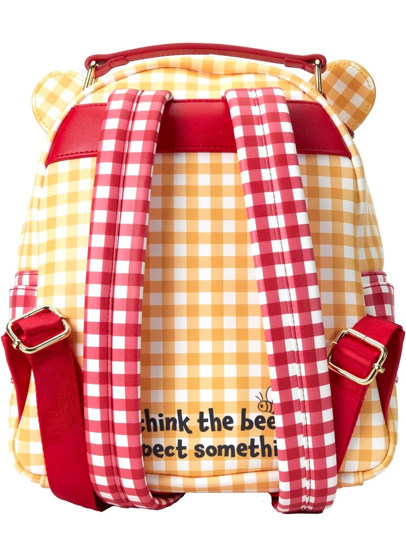 Loungefly Loungefly DisneyWinnie The Pooh Gingham Mini Backpack  - Image 4