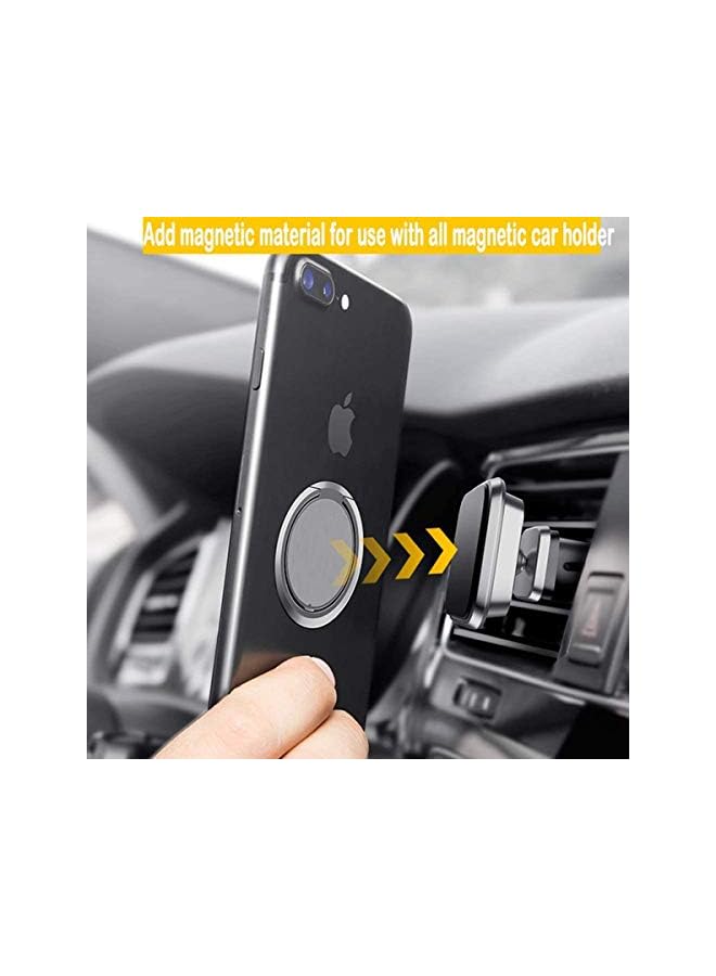 Green Tiger 3 Pack Phone Ring Holder,Magnetic Car Grip Mobile Stand for Ultra-thin Phone Ring Frame Slimmest Phone Grip,Phone Ring Holder Universal 360° Adjustable - Image 5