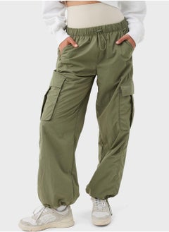 امريكان ايجل Pocket Detail Drawstring Cargo Pants  - Image 1