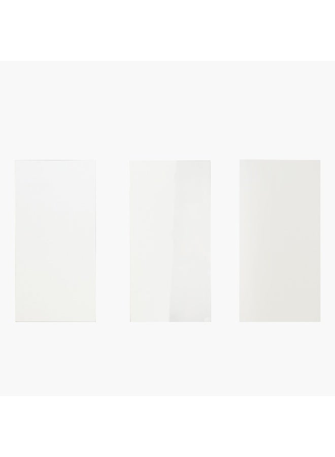 Home Box طقم مرايا مكون من 3 قطع - أبيض - Image 5