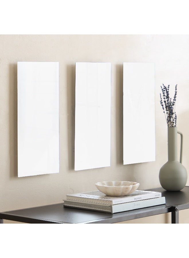 Home Box طقم مرايا مكون من 3 قطع - أبيض - Image 4