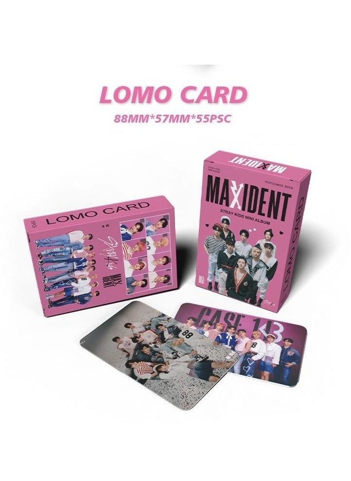 Generic Stray Kids New Album MAXIDENT Gift Box With Lomo Cards, Acrylic Stand, Hand Account Tape, Keychain, Lanyard, Stickers, Photo Card  - Image 5