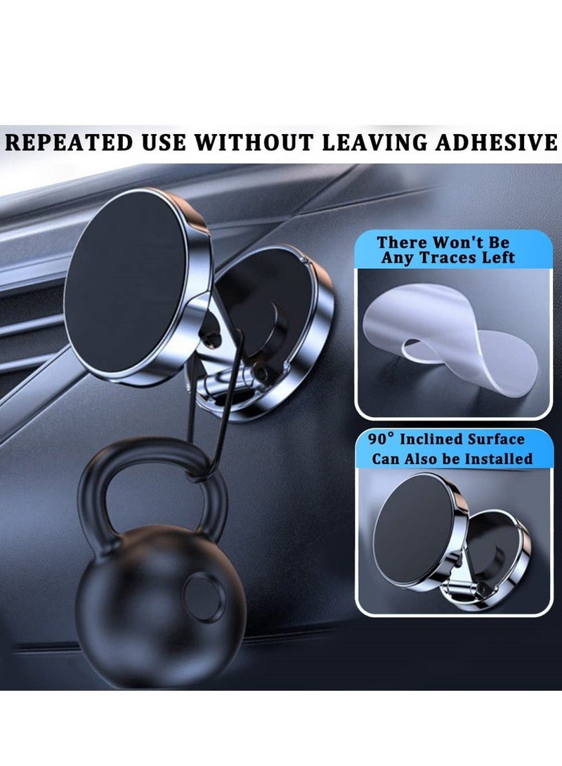 Magnetic Phone Holder for Car, Strong Magnetic Phone Holder for Car Dashboard Hands Free Folding Car Mount Holder Accessories for MagSafe for iPhone 14 Pro Plus 12/13 All Phones Tablets  - Image 2