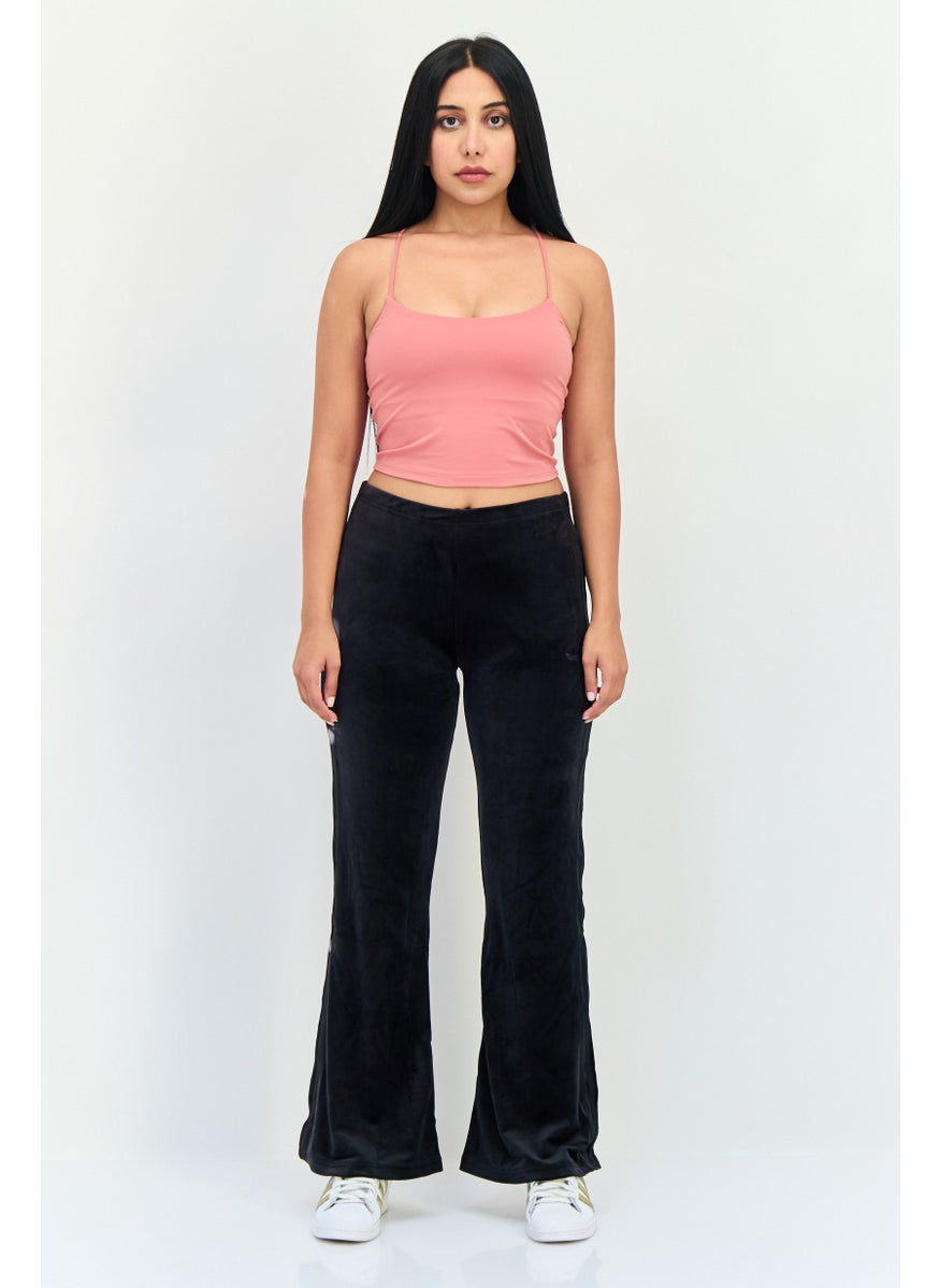 adidas Originals - Women Sportswear Fit Outdoor Flare Pants, Black - Image 1
