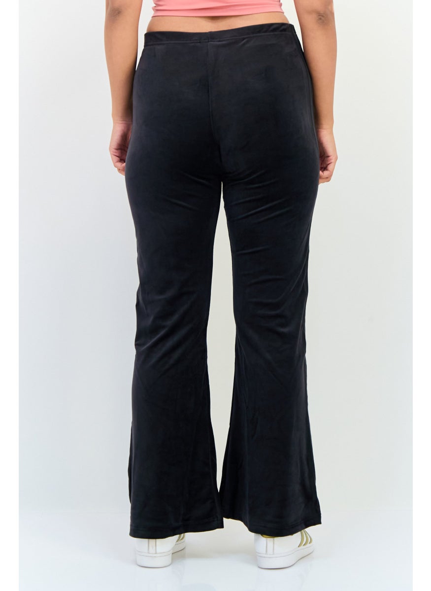 adidas Originals - Women Sportswear Fit Outdoor Flare Pants, Black - Image 1