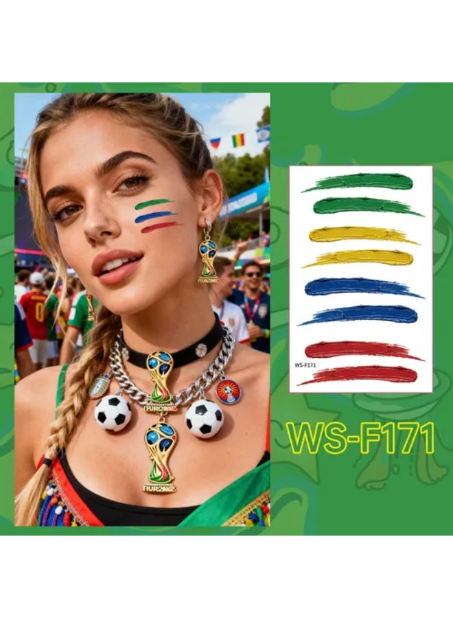 Fifa 2026 Fun Face Tattoo - Image 1