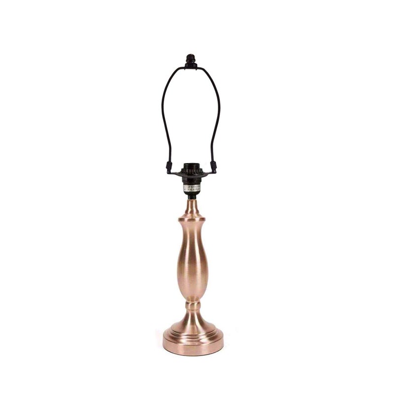 RddenIy 8" Lamp Shade Harp Holder and E26 Light Base UNO Fitter Adapter Converter Finial Set,for Table and Floor Lamps - Image 5