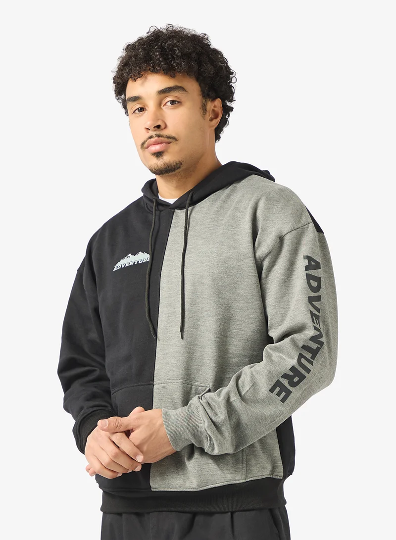 سفنتي فايف هودي بطبعة جرافيك