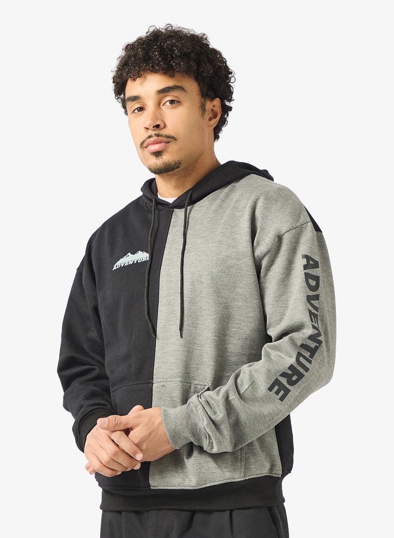 Seventy Five Graphic Print Hoodie - Image 1