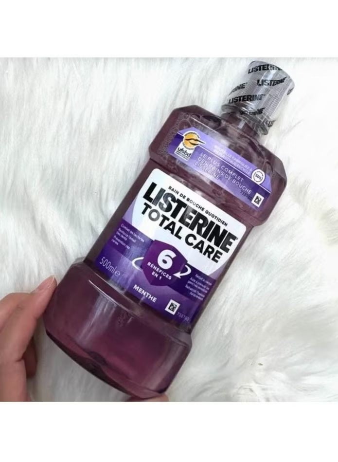 Listerine Fluoride Mouth Wash Total Care Smooth Mint - 250 ML - Image 5