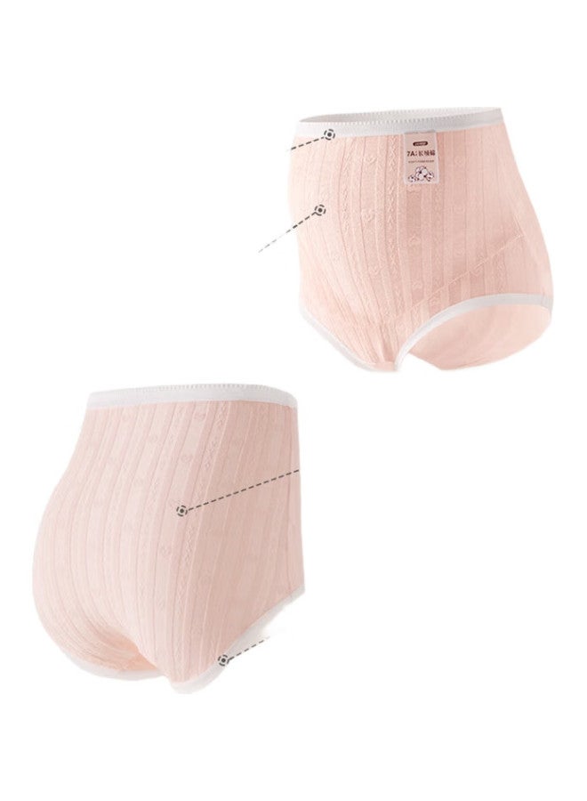 Lovebox Aibaoshi Maternity Underwear, Pure Cotton, High-Waisted, Plus Size, Women'S Panties, Antibacterial Crotch, Xl Size, 3-Pack, M631 - Image 1