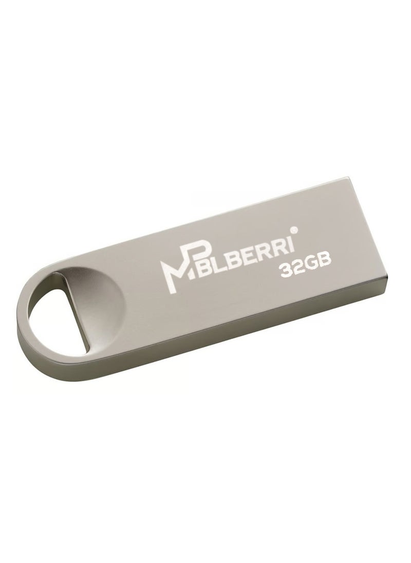 mpBLBERRI 32GB USB 2.0 Flash Drive | mpBLBERRI BLB-F1002  - Image 1