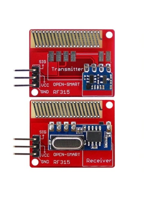 OPEN-SMART LONG RANGE 315MHZ RF WIRELESS TRANSCEIVER KIT FOR ARDUINO BOARD MINI RF TRANSMITTER RECEIVER MODULE 315 MHZ KIT
