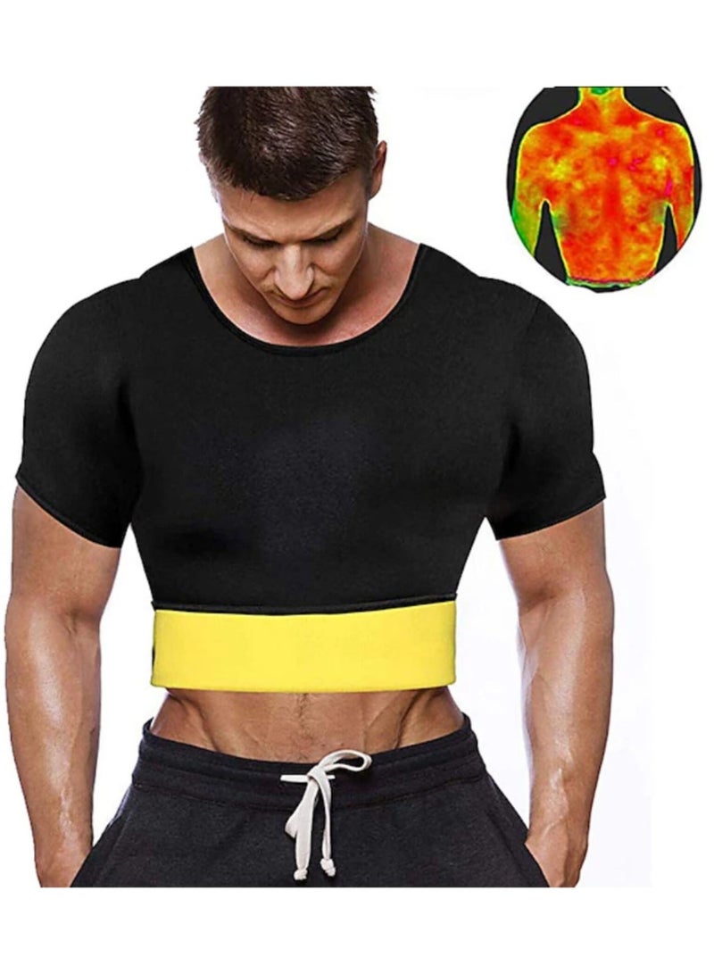 Neoprene Thermal Corset with Double Tape for Men and Women that Works to Burn Belly Fat - Image 1