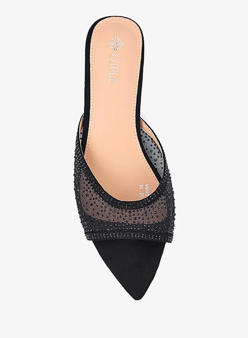 Cuple Black Cuple Casual Slide Sandals – Everyday Comfort for Women | Best Price UAE