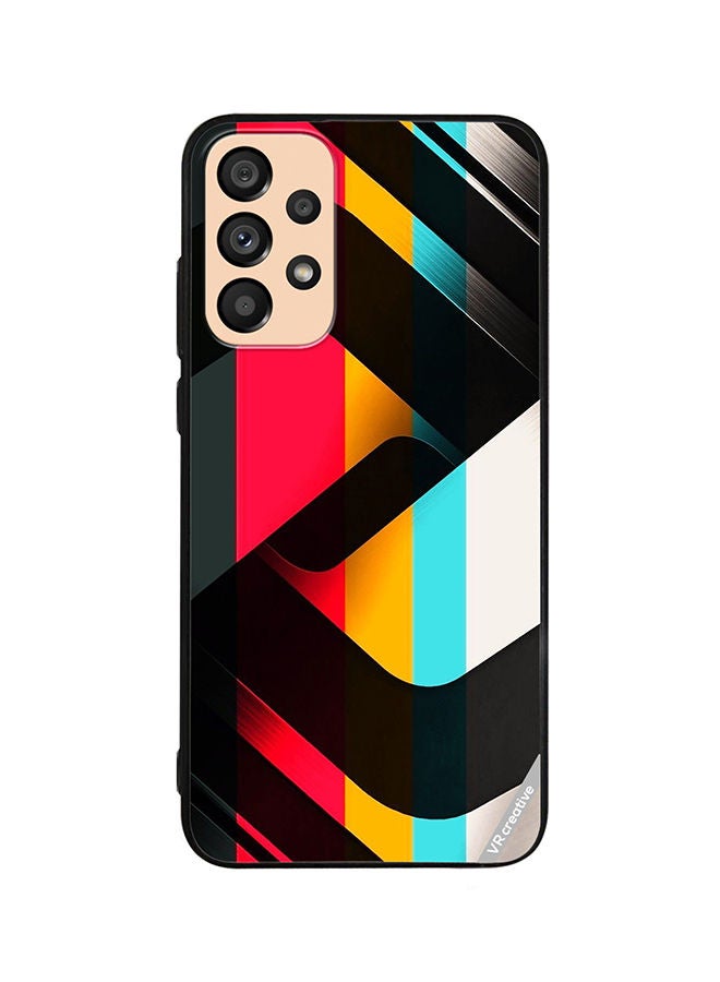 VR CREATIVE Protective Case Cover For Samsung Galaxy A23 Multicolor Design - Image 1