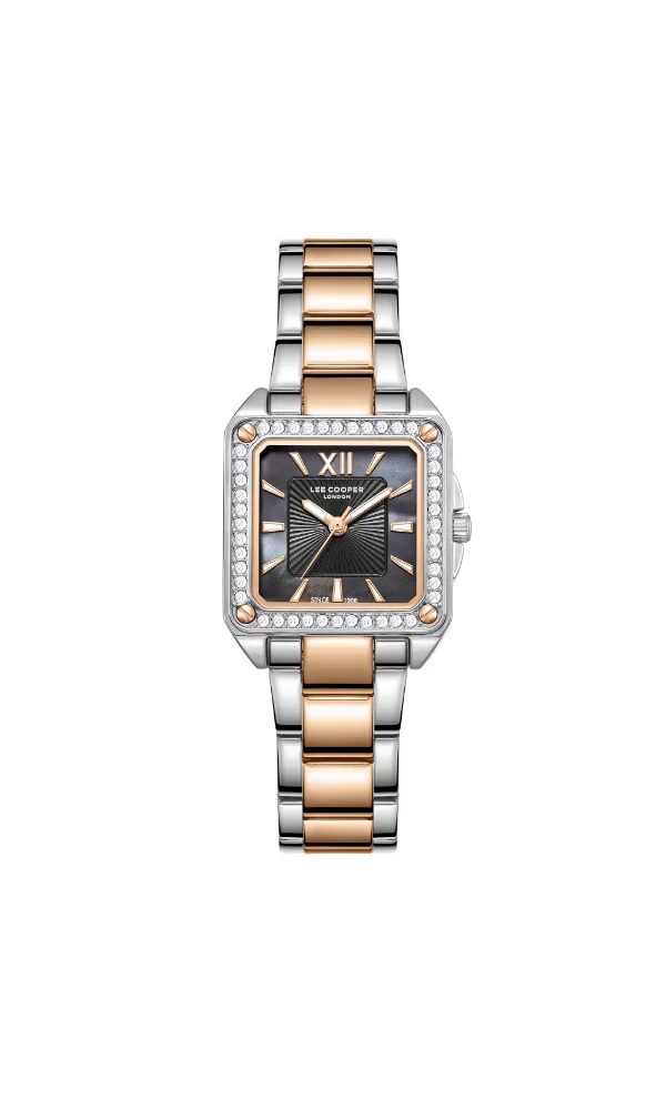 لي كوبر Women's Metal Analog Watch LC08127.560 - 26 mm