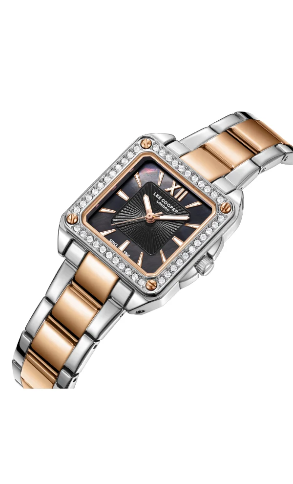 لي كوبر Women's Metal Analog Watch LC08127.560 - 26 mm