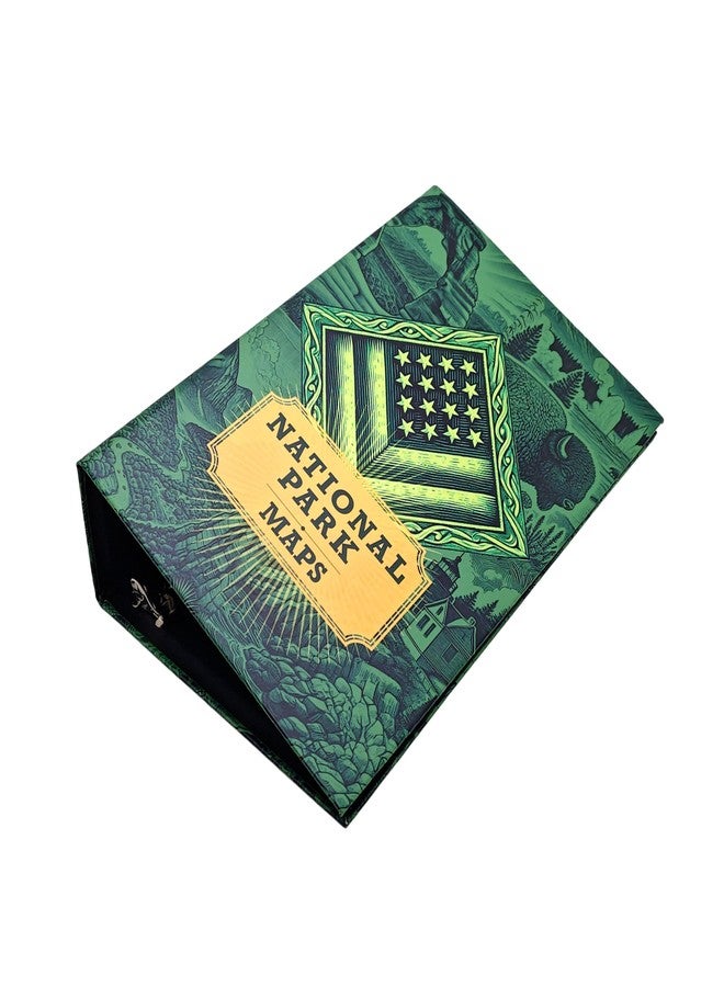 ASVP Shop National Parks Map Collection Binder - Includes 16 Plastic Sleeve Protectors (Folder + 16 Plastic Sheet) - Image 4