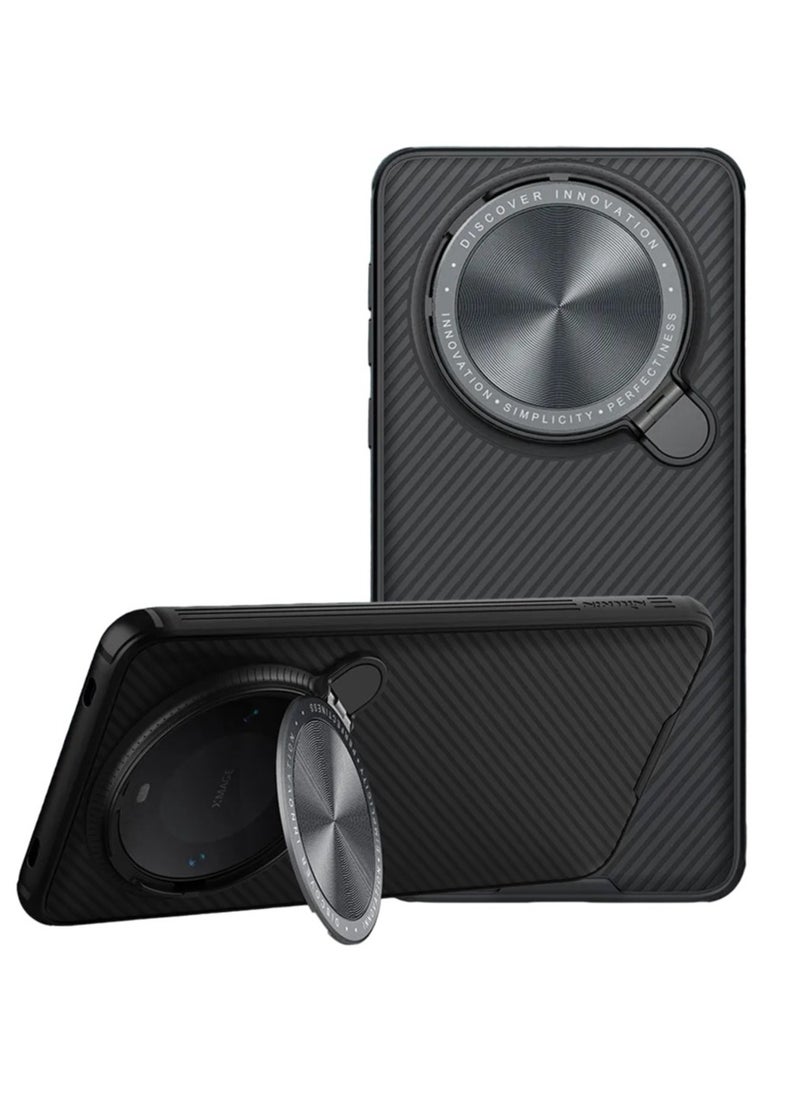 Nillkin Case for Huawei Mate 60 Pro/Mate 60 Pro Plus Case CamShield Prop TPU with PC Flip-style Lens Protection Cover Stand Anti-Drop Glare CD Pattern Mirror Back Cover Case for Mate 60/60 pro Plus  - Image 1