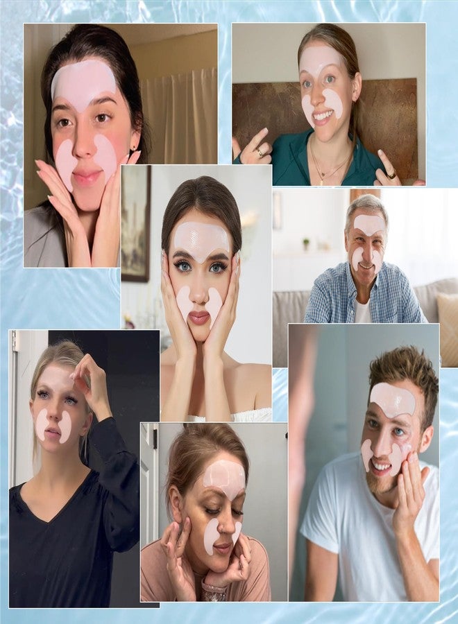 Tripsky Forehead Wrinkle Patches, Smile Line Patches, Wrinkle Patches Overnight Smoothing Facial Wrinkle Patch, Lift Lines for Women & Men (White - Image 3