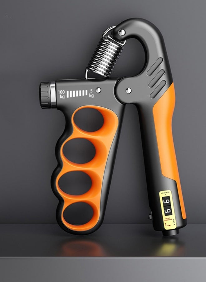 COYO Grip Strength Trainer, Hand Grip Strengthener with Adjustable Resistance 11-220Lbs(5-100KG), Automatic Counter, Ergonomic Design, Forearm Strengthener for Musicians Athletes and Injury Recovery - Image 5
