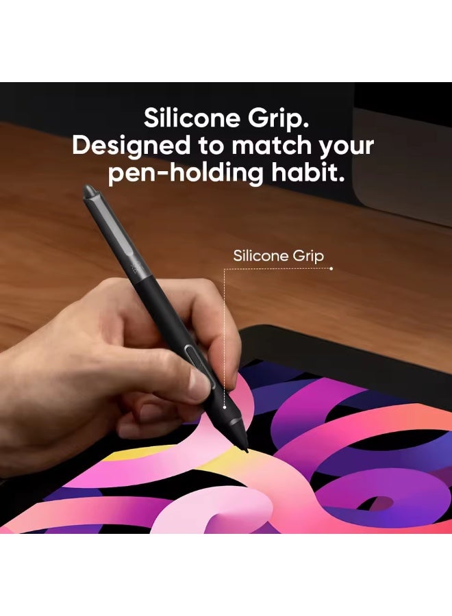 XPPen XP-Pen X3 Pro Smart Chip Stylus 16K Pressure Levels with 10 Replace Nibs Battery-free Stylus for Artist Ultra 16 - Image 5