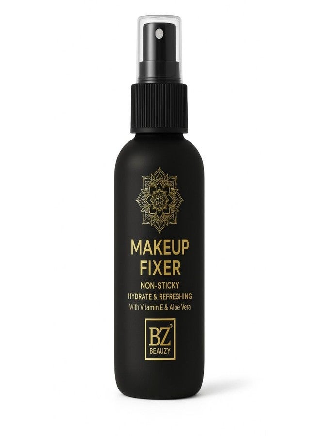 Beauzy Makeup Fixer Natural | Natural Dewy Finish | With Vitamin E and Aloe Vera | Long-Lasting | Hydrating & Refreshing Setting Spray | 60 ml - Image 1